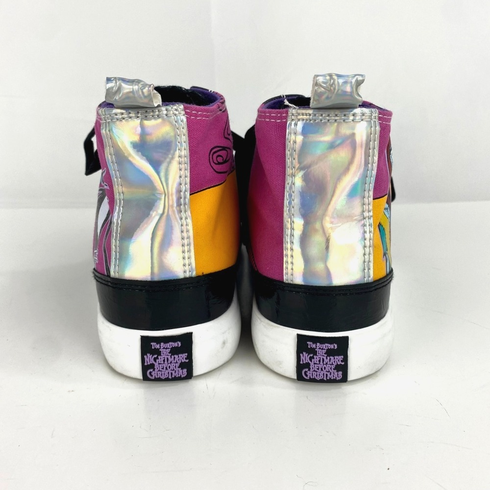 New Disney Nightmare Before Christmas Sneakers Women's 9.5 Hi Top Tennis Shoes - Picture 10 of 14